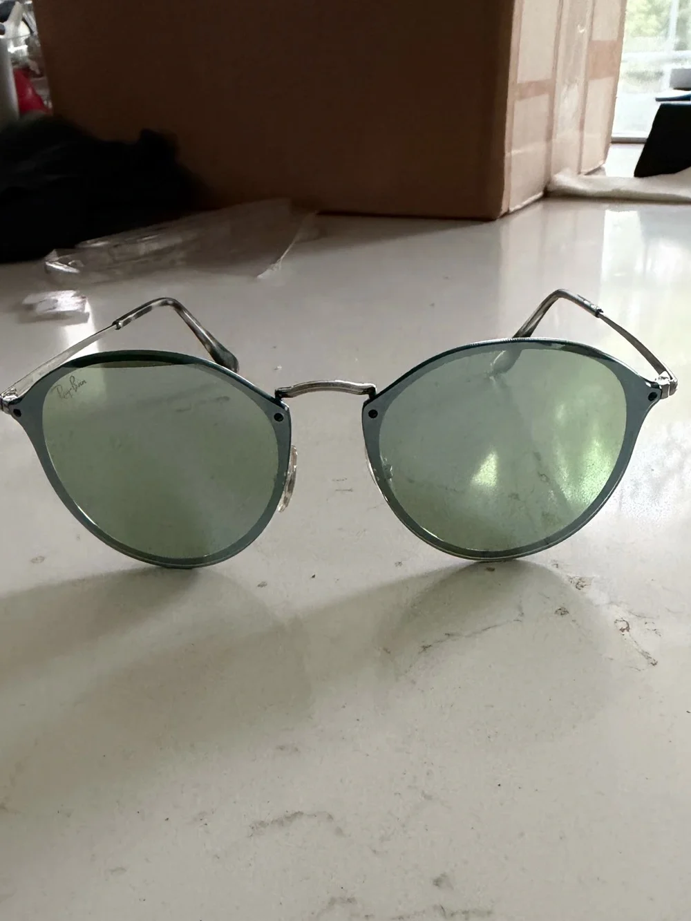 Ray-Ban Blaze Round Sunglasses - RB3574N